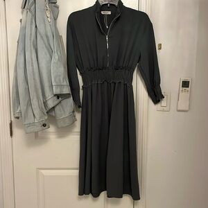 Greenish Snached dress